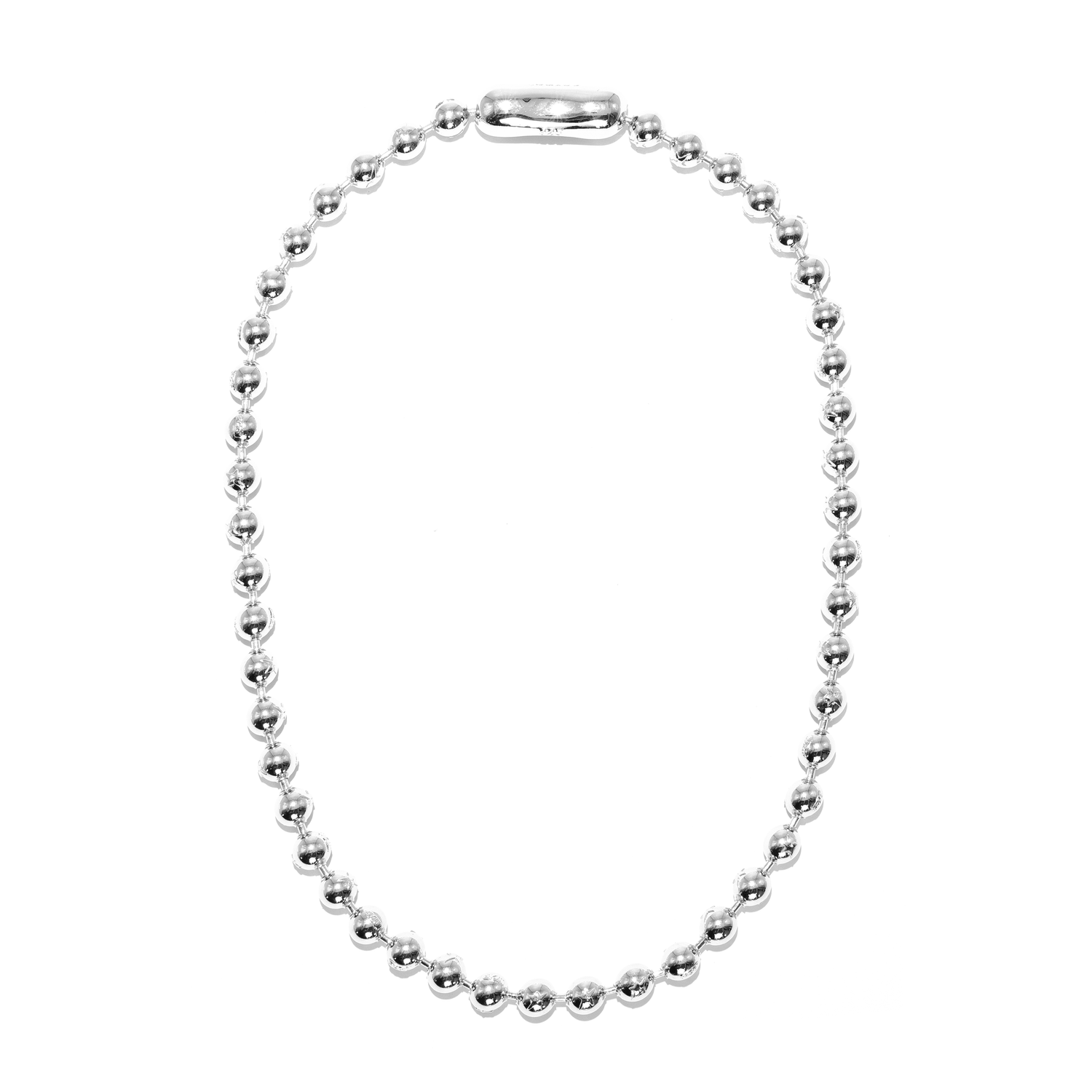 carpet company ネックレス 925 Silver Big Ball Necklace — Carpet Company